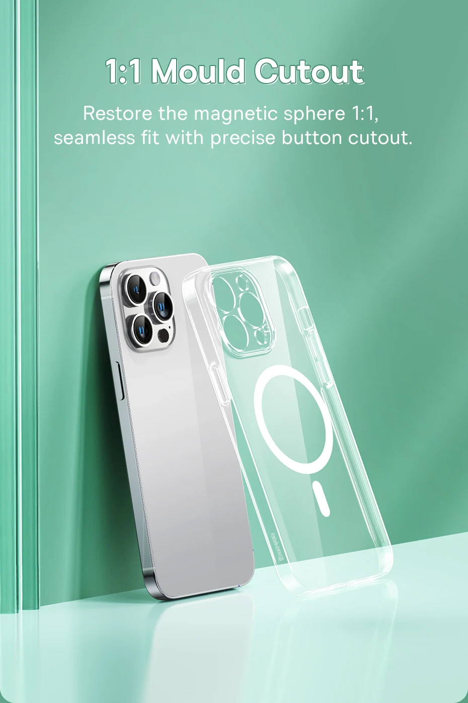 Baseus Magnetic Case for iPhone 15 14 13 12 11 Pro Max Wireless Charging Cover For iPhone 15 13 12 Pro Max PC Magnet Phone Case