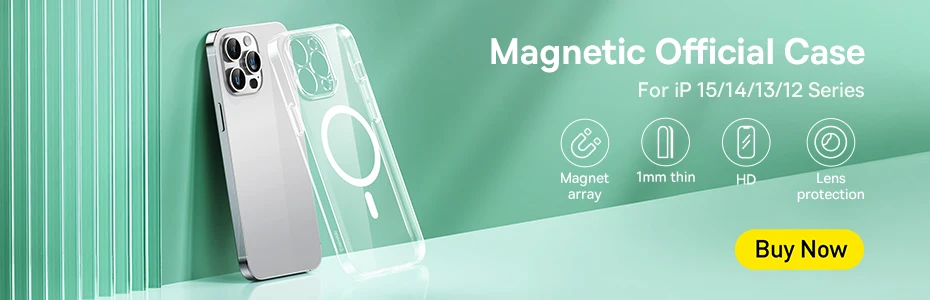 Baseus Magnetic Case for iPhone 15 14 13 12 11 Pro Max Wireless Charging Cover For iPhone 15 13 12 Pro Max PC Magnet Phone Case
