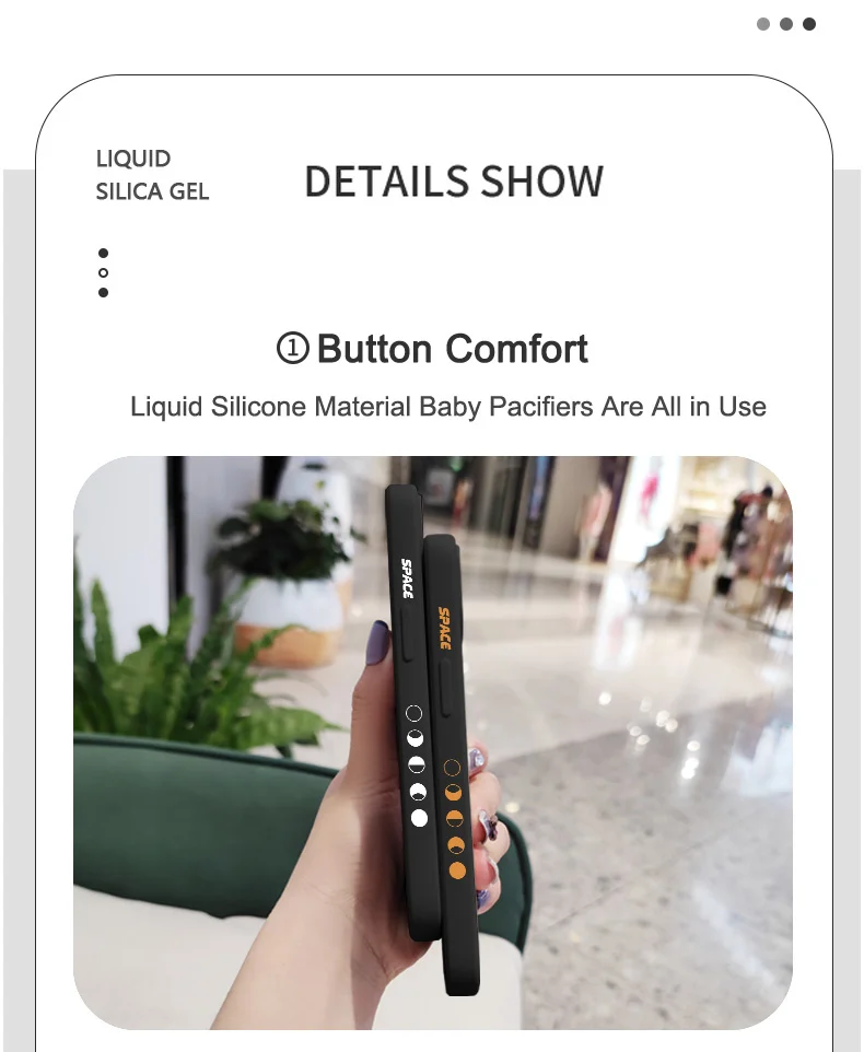 Space Astronaut Phone Case For iPhone 15 14 13 12 11 Plus Pro Max Mini X XR XS SE2020 8 7 6 6S Plus Liquid Silicone Cover