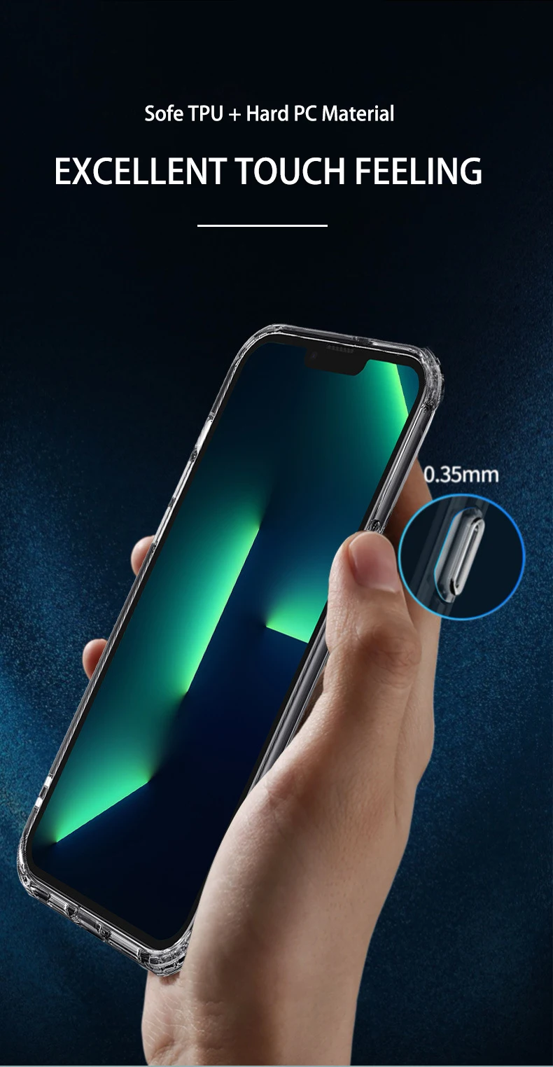 Ultra Clear Magnetic Case for iPhone 14 13 12 11 15 Pro Max Mini XS XR 7 8 Plus SE iPhone Transparent Magnetic Macsafe Cover