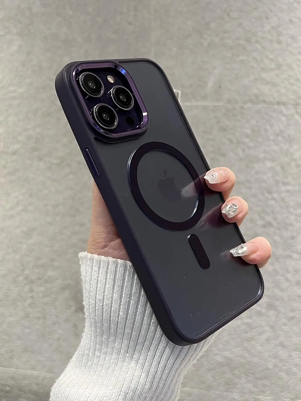 Luxury For Magsafe Wireless Charging Magnetic Case for iPhone 15 14 Plus 13 12 11 Pro Max Shockproof Bumper Clear Armor Cover