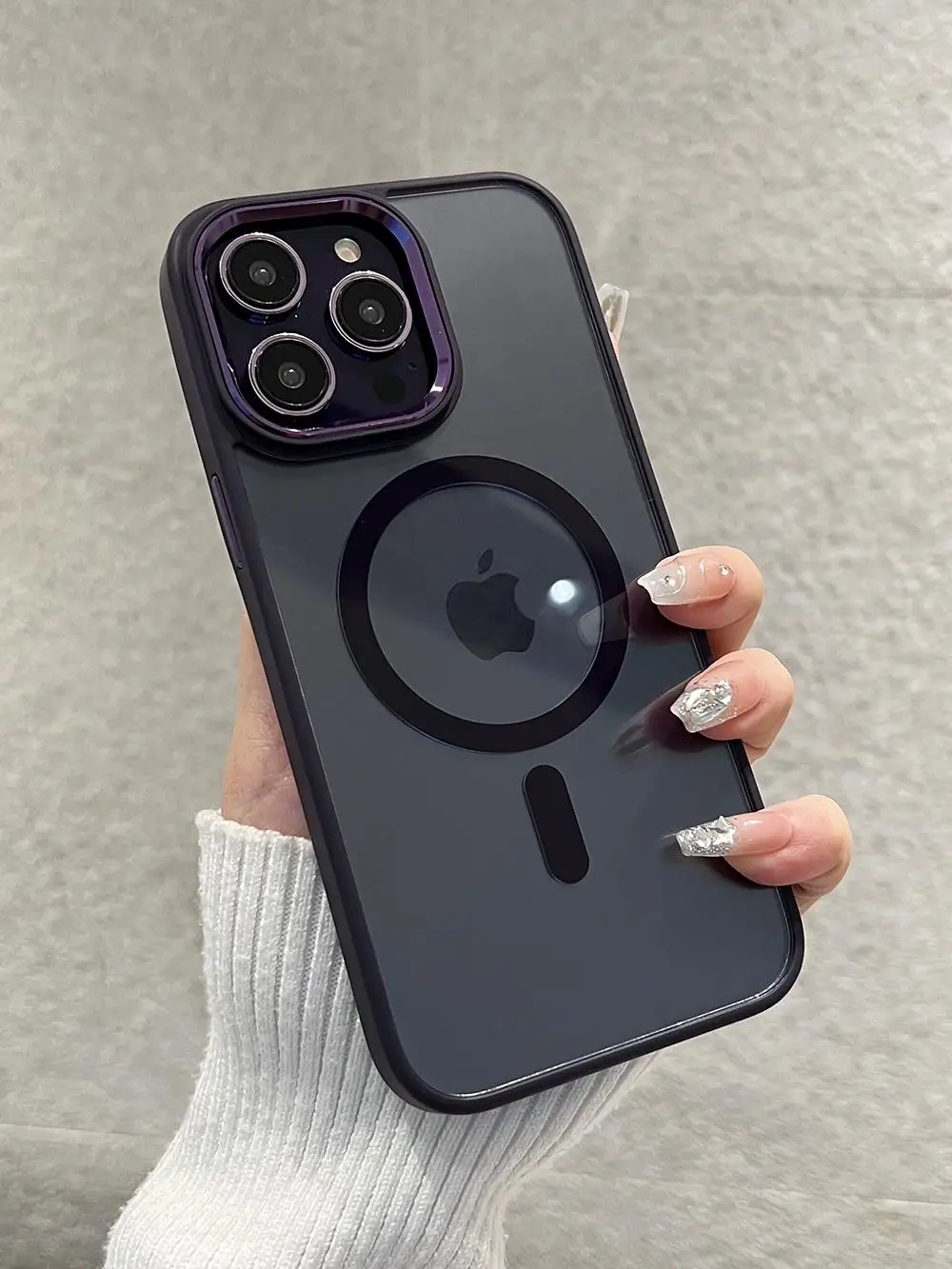 Luxury For Magsafe Wireless Charging Magnetic Case for iPhone 15 14 Plus 13 12 11 Pro Max Shockproof Bumper Clear Armor Cover