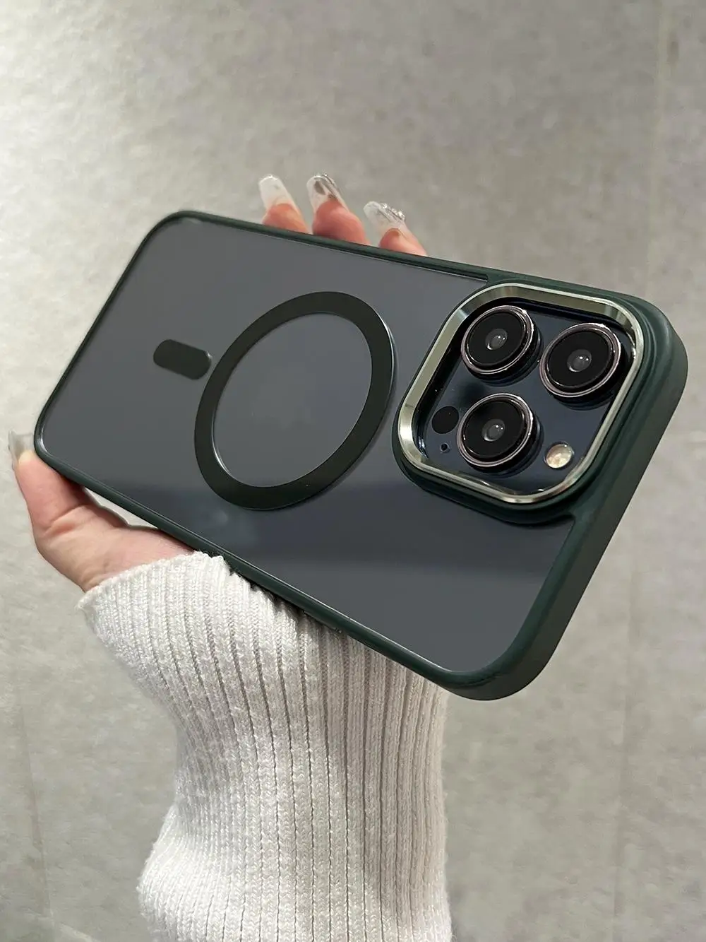 Luxury For Magsafe Wireless Charging Magnetic Case for iPhone 15 14 Plus 13 12 11 Pro Max Shockproof Bumper Clear Armor Cover