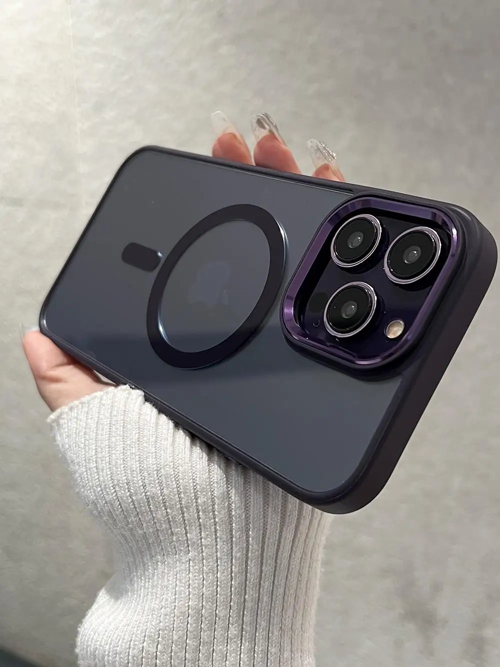 Luxury For Magsafe Wireless Charging Magnetic Case for iPhone 15 14 Plus 13 12 11 Pro Max Shockproof Bumper Clear Armor Cover