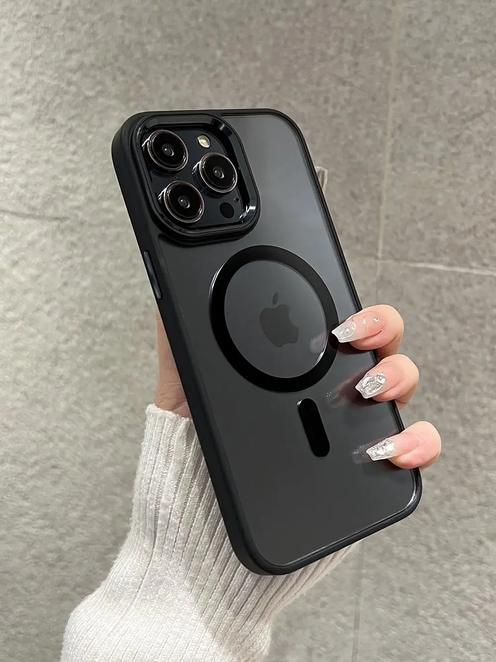 Luxury For Magsafe Wireless Charging Magnetic Case for iPhone 15 14 Plus 13 12 11 Pro Max Shockproof Bumper Clear Armor Cover