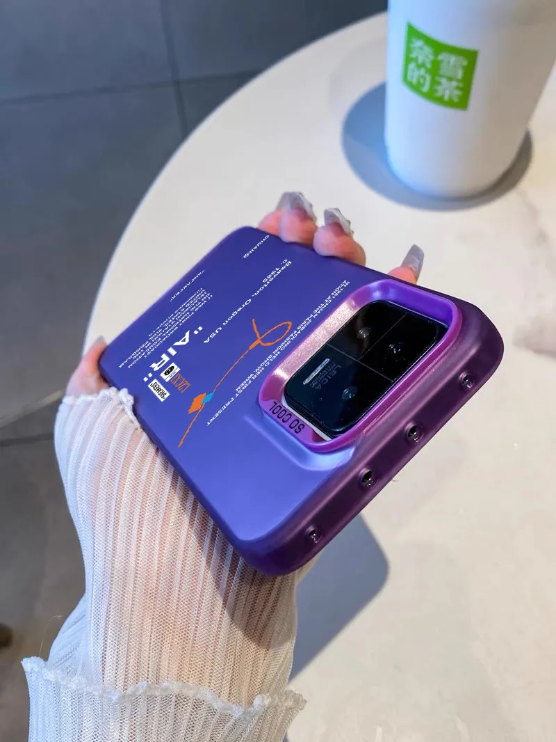 Luxury AIR Sneakers Matte Laser Colorful Anti-drop case for Xiaomi 13 Ultra 12 Pro shell for Redmi K60 Pro K50 POCO Bumper cover