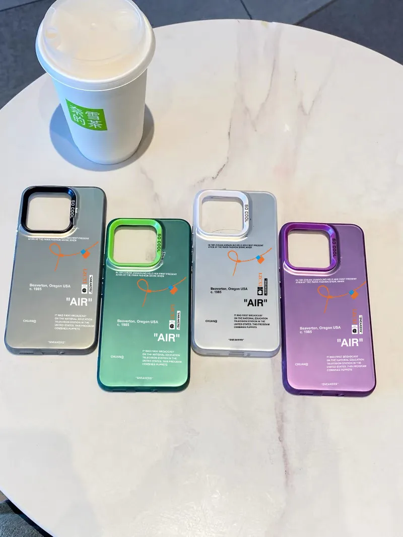 Luxury AIR Sneakers Matte Laser Colorful Anti-drop case for Xiaomi 13 Ultra 12 Pro shell for Redmi K60 Pro K50 POCO Bumper cover