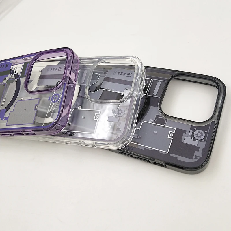 Original Spigen Technology Phone Case For iPhone 15 14 13 12 Pro Max 14 15 Plus Magnetic Wireless Charging High Quality Bumpers