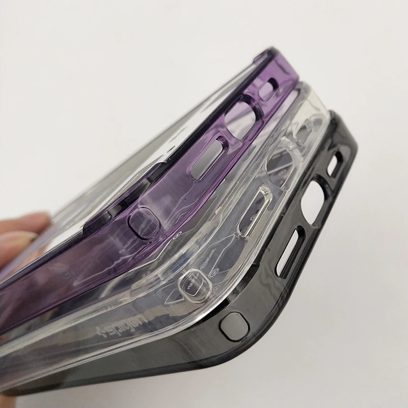 Original Spigen Technology Phone Case For iPhone 15 14 13 12 Pro Max 14 15 Plus Magnetic Wireless Charging High Quality Bumpers