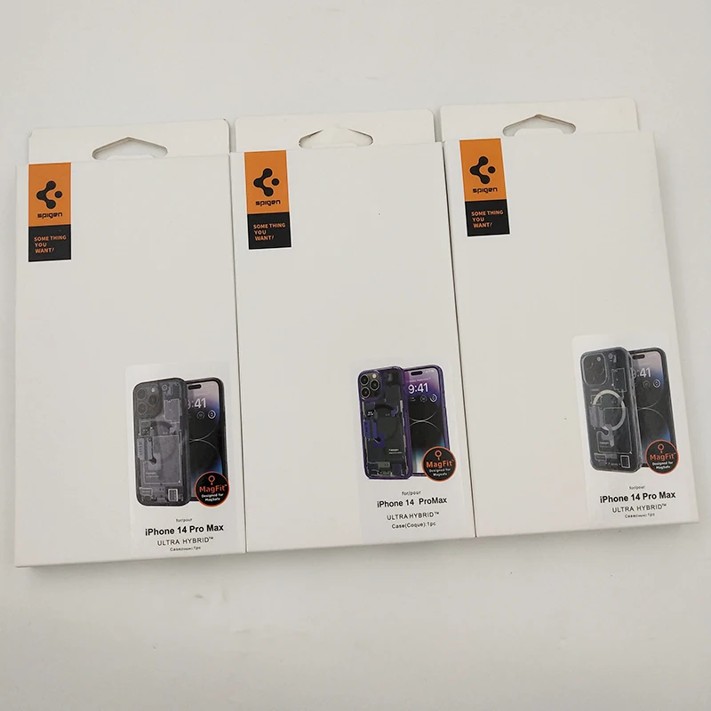 Original Spigen Technology Phone Case For iPhone 15 14 13 12 Pro Max 14 15 Plus Magnetic Wireless Charging High Quality Bumpers