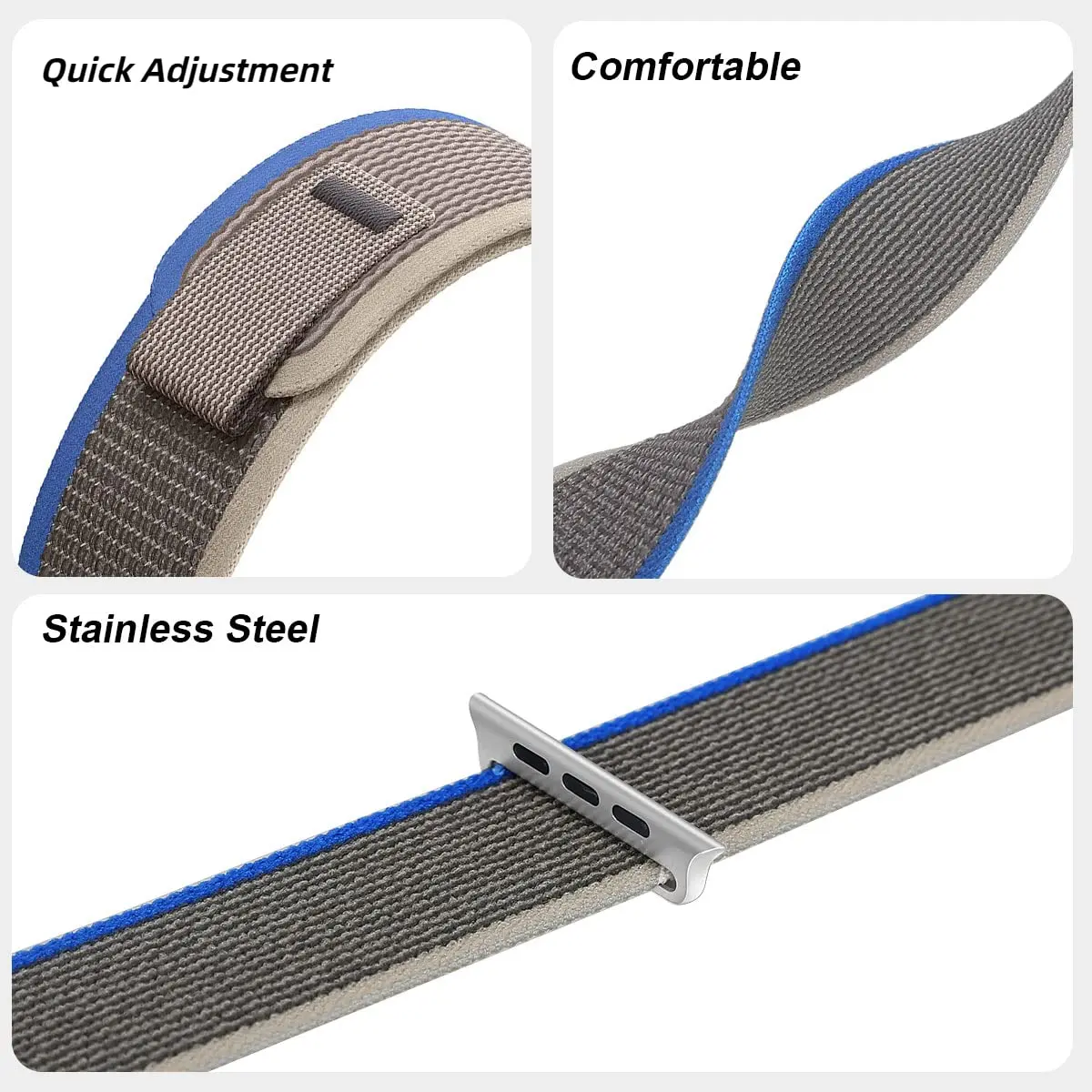 Trail loop for Apple watch Ultra 2 band 49mm 44mm 45mm 40mm 41mm 38mm 42mm 45 44 mm bracelet iWatch series 8 9 7 6 5 3 se strap