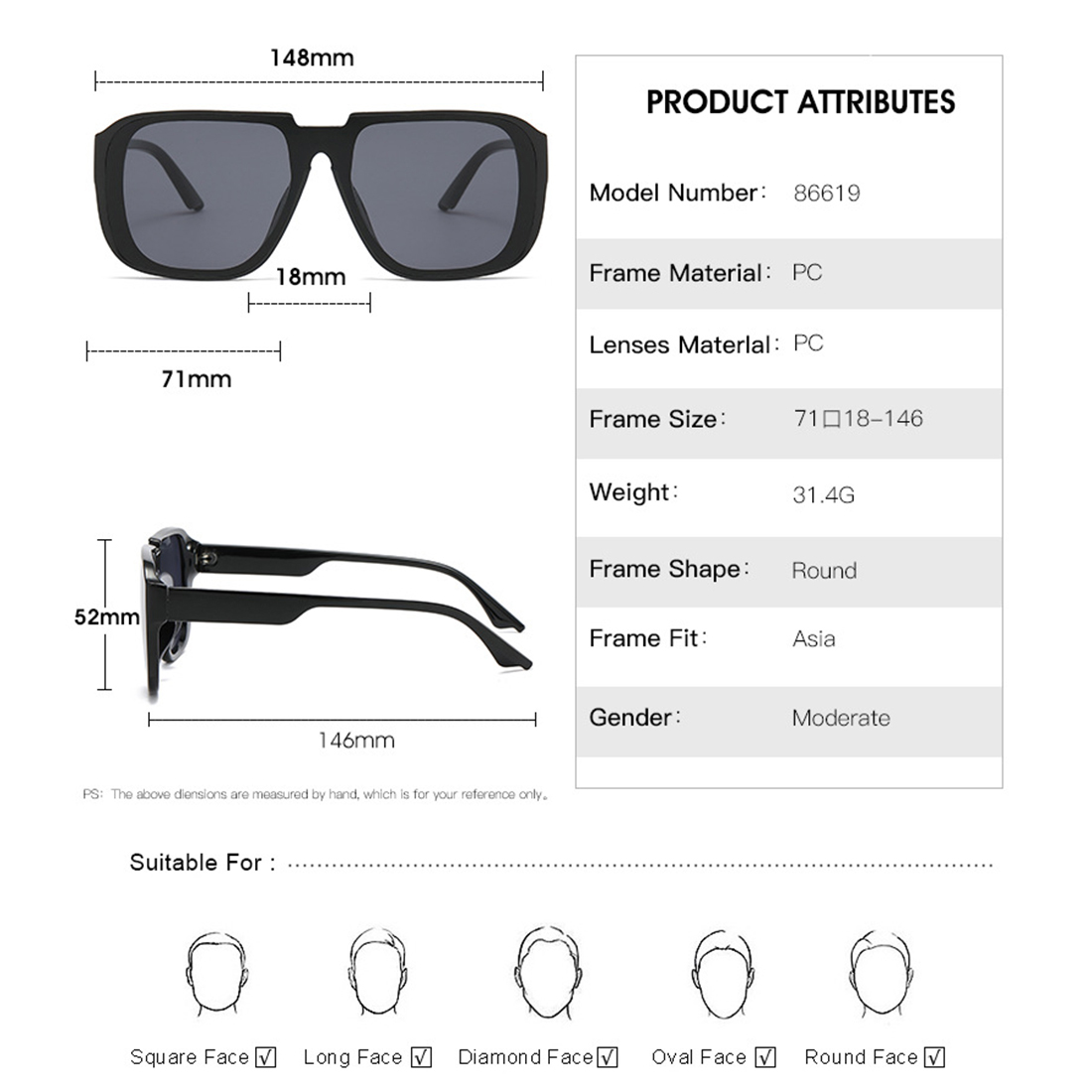 2023 Fashion Retro Square One Piece Sunglasses UV400 Women Men Vintage Summer Mirror Goggles Flat Top Sun Shades Glasses 2023 Fashion Retro Square One Piece Sunglasses UV400 Women Men Vintage Summer Mirror Goggles Flat Top Sun Shades Glasses