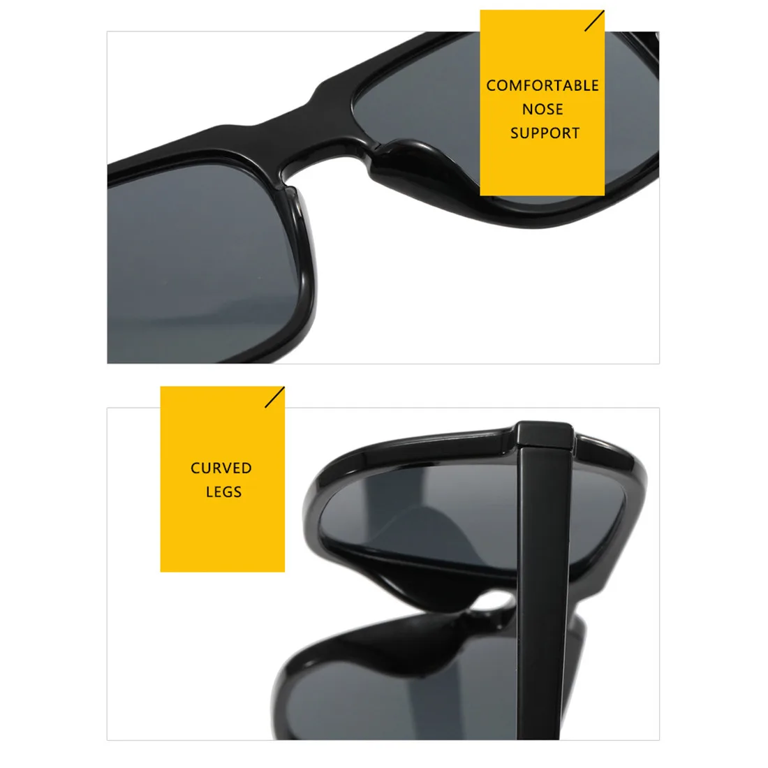 2023 Fashion Retro Square One Piece Sunglasses UV400 Women Men Vintage Summer Mirror Goggles Flat Top Sun Shades Glasses 2023 Fashion Retro Square One Piece Sunglasses UV400 Women Men Vintage Summer Mirror Goggles Flat Top Sun Shades Glasses