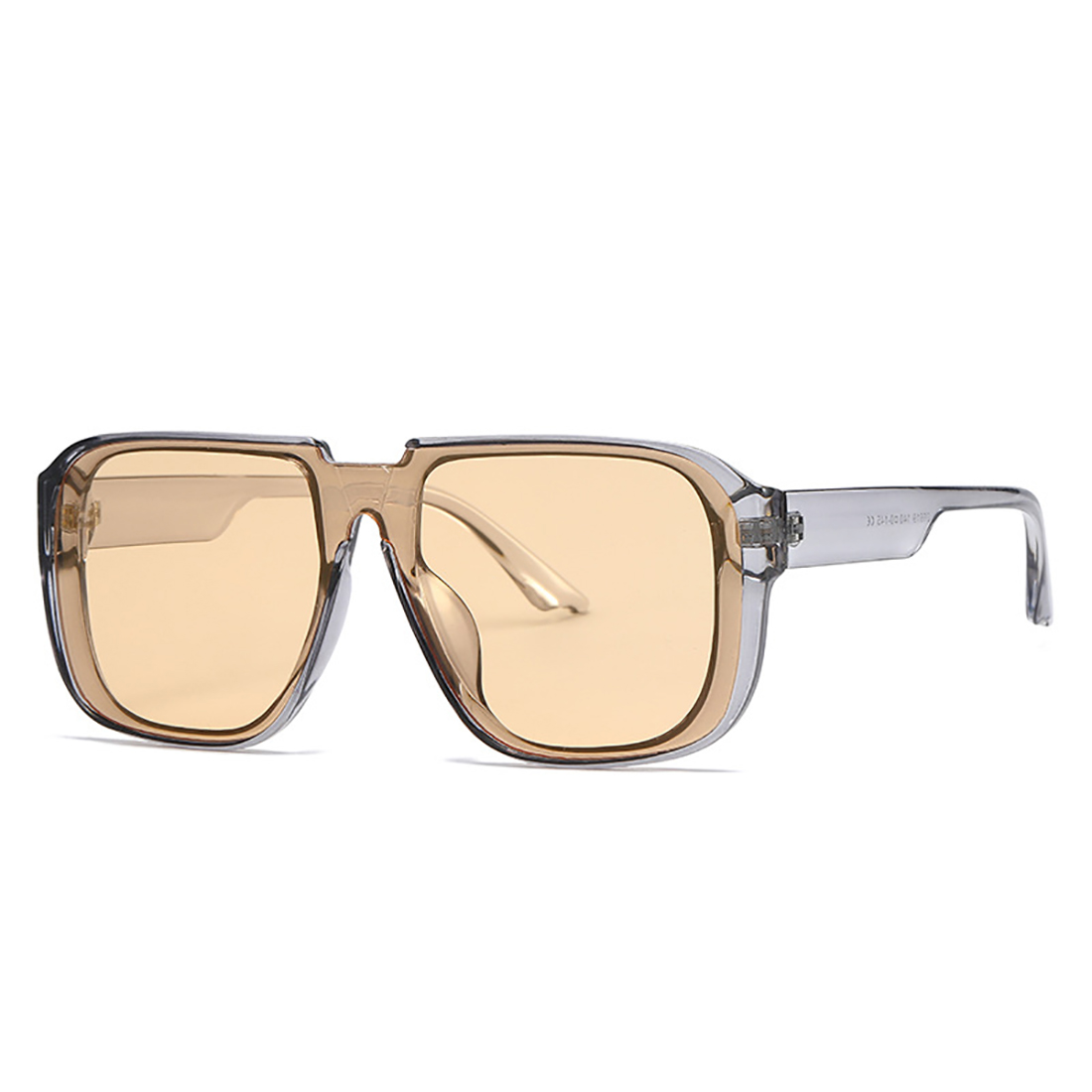 2023 Fashion Retro Square One Piece Sunglasses UV400 Women Men Vintage Summer Mirror Goggles Flat Top Sun Shades Glasses 2023 Fashion Retro Square One Piece Sunglasses UV400 Women Men Vintage Summer Mirror Goggles Flat Top Sun Shades Glasses