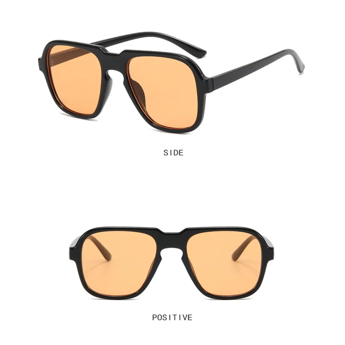 2023 Fashion Retro Square One Piece Sunglasses UV400 Women Men Vintage Summer Mirror Goggles Flat Top Sun Shades Glasses 2023 Fashion Retro Square One Piece Sunglasses UV400 Women Men Vintage Summer Mirror Goggles Flat Top Sun Shades Glasses