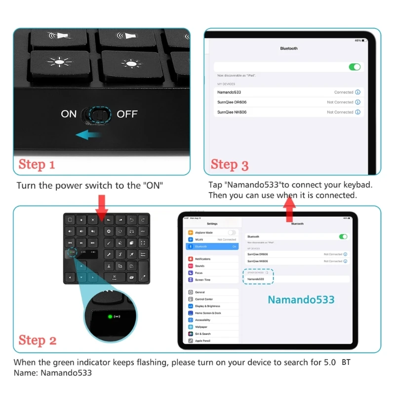 Portable Keypad for Procreate Drawing Keypad for Artists & Professionals Dropship