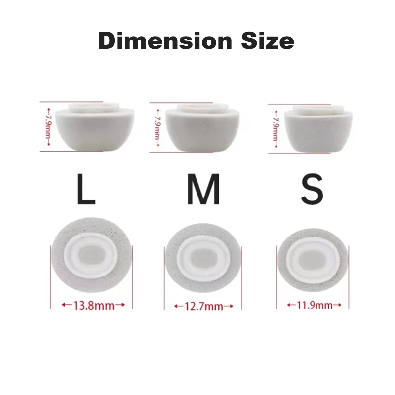 For Apple AirPods Pro 2 Ear Tips Memory Foam Tips Anti Slip Earbuds Ear Cushion Replacement Earphone Ear pads Small Medium Large