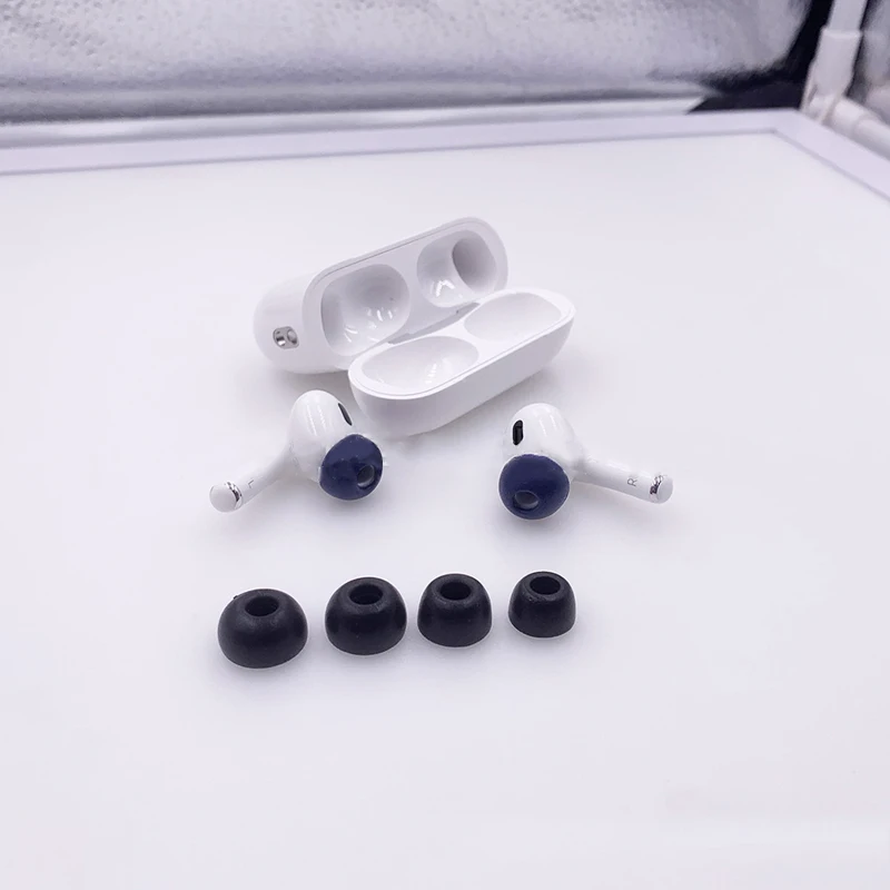 For Apple AirPods Pro 2 Ear Tips Memory Foam Tips Anti Slip Earbuds Ear Cushion Replacement Earphone Ear pads Small Medium Large