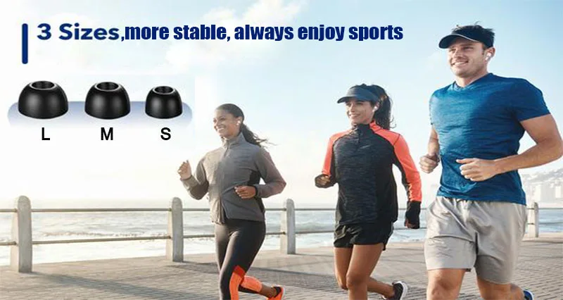 For Apple AirPods Pro 2 Ear Tips Memory Foam Tips Anti Slip Earbuds Ear Cushion Replacement Earphone Ear pads Small Medium Large