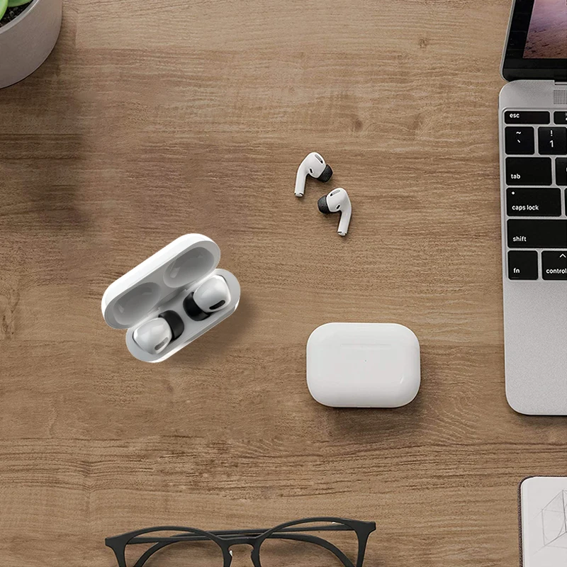 For Apple AirPods Pro 2 Ear Tips Memory Foam Tips Anti Slip Earbuds Ear Cushion Replacement Earphone Ear pads Small Medium Large