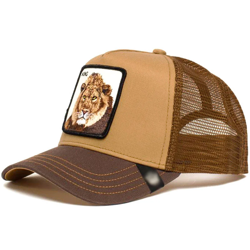 New Animal Embroidery Men's Caps Frog Trucker's Baseball Caps Tiger Women's Cap Outdoor Breathable Sunscreen Hats Dropshipping New Animal Embroidery Men's Caps Frog Trucker's Baseball Caps Tiger Women's Cap Outdoor Breathable Sunscreen Hats Dropshipping