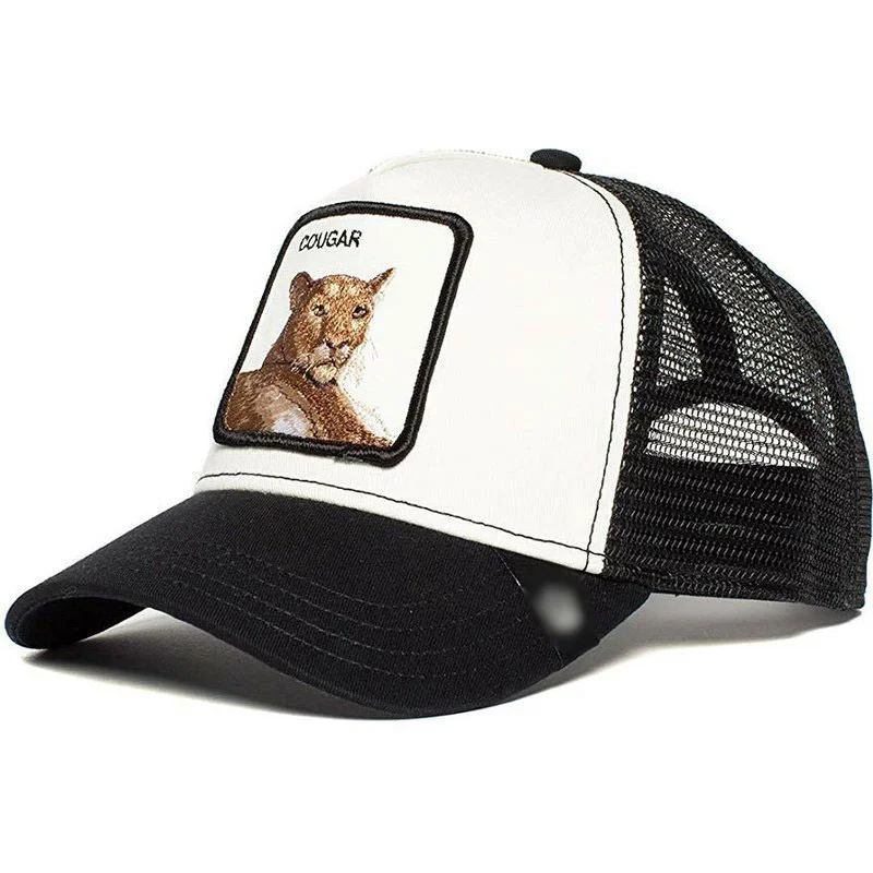 New Animal Embroidery Men's Caps Frog Trucker's Baseball Caps Tiger Women's Cap Outdoor Breathable Sunscreen Hats Dropshipping New Animal Embroidery Men's Caps Frog Trucker's Baseball Caps Tiger Women's Cap Outdoor Breathable Sunscreen Hats Dropshipping
