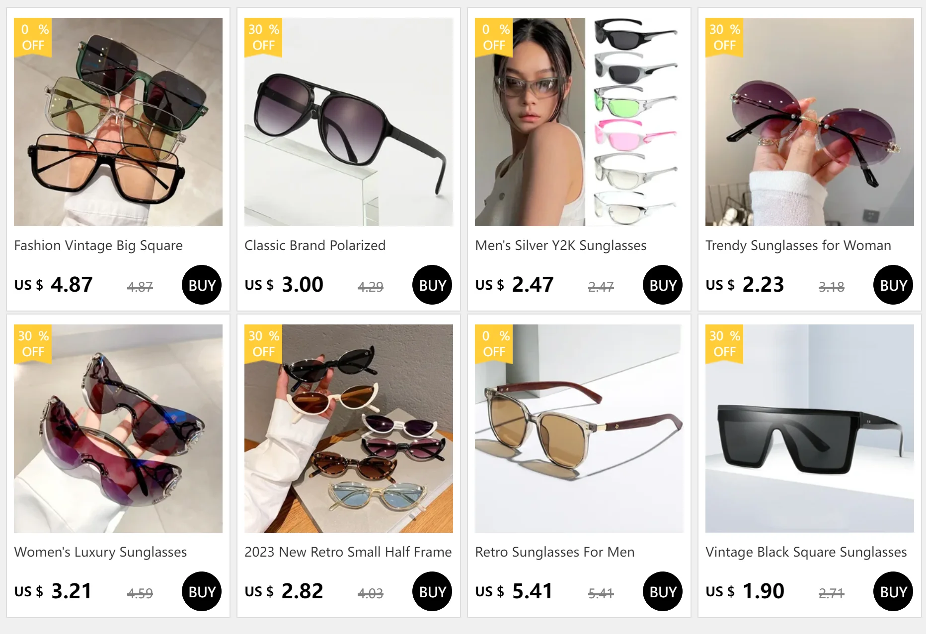 Luxury Brand Designer Half Frame Oversized Sunglasses Women for Men Vintage Fashion Sun Glasses Trendy Punk One Piece Shades