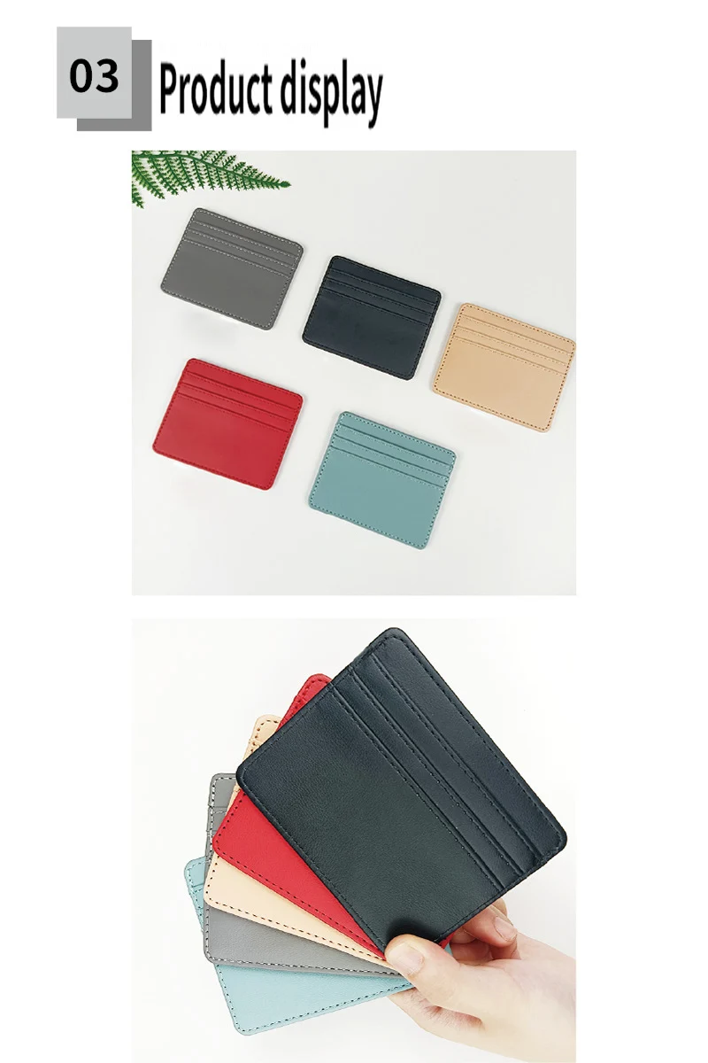 1Pc Pu Leather ID Card Holder Candy Color Bank Credit Card Box Multi Slot Slim Card Case Wallet Women Men Business Card Cover 1Pc Pu Leather ID Card Holder Candy Color Bank Credit Card Box Multi Slot Slim Card Case Wallet Women Men Business Card Cover