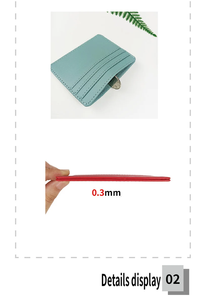 1Pc Pu Leather ID Card Holder Candy Color Bank Credit Card Box Multi Slot Slim Card Case Wallet Women Men Business Card Cover 1Pc Pu Leather ID Card Holder Candy Color Bank Credit Card Box Multi Slot Slim Card Case Wallet Women Men Business Card Cover