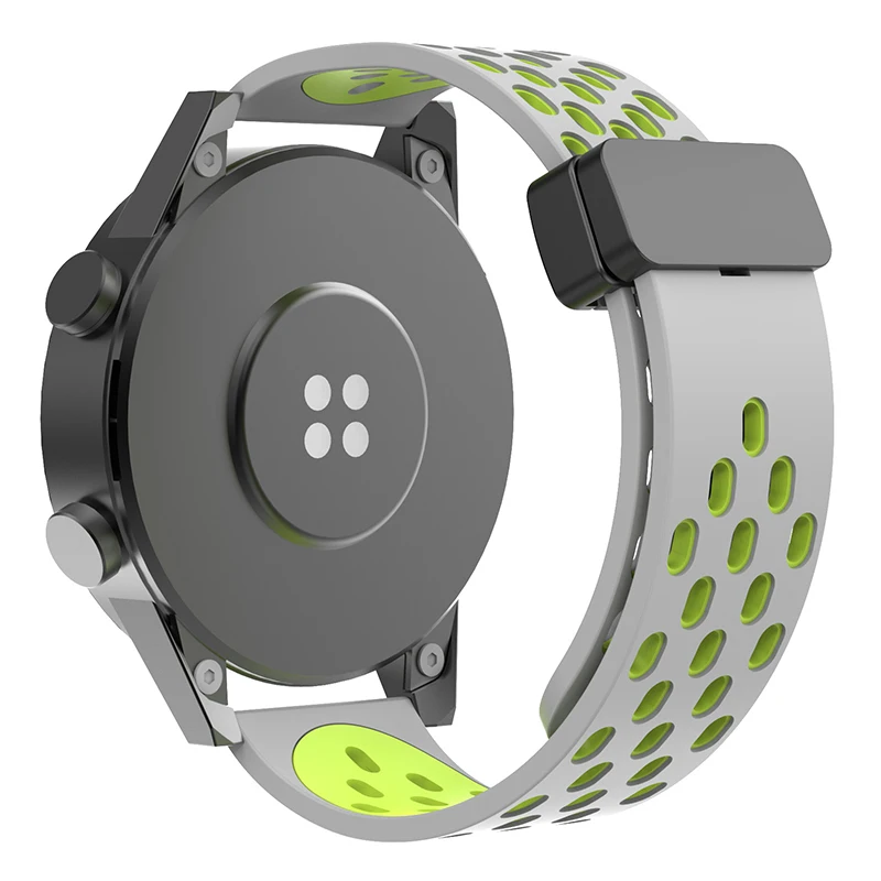 20mm 22mm Hole Silicone Magnetic strap for Samsung Galaxy Watch 6 4 classic bracelet for Samsung Watch 5pro Active2 Gear S3 Band 20mm 22mm Hole Silicone Magnetic strap for Samsung Galaxy Watch 6 4 classic bracelet for Samsung Watch 5pro Active2 Gear S3 Band