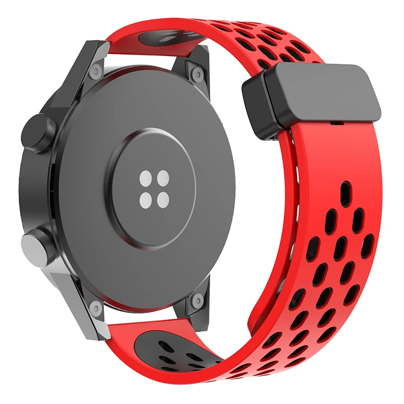 20mm 22mm Hole Silicone Magnetic strap for Samsung Galaxy Watch 6 4 classic bracelet for Samsung Watch 5pro Active2 Gear S3 Band 20mm 22mm Hole Silicone Magnetic strap for Samsung Galaxy Watch 6 4 classic bracelet for Samsung Watch 5pro Active2 Gear S3 Band