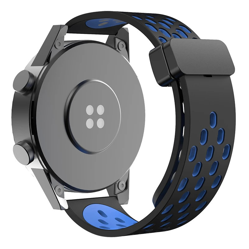 20mm 22mm Hole Silicone Magnetic strap for Samsung Galaxy Watch 6 4 classic bracelet for Samsung Watch 5pro Active2 Gear S3 Band 20mm 22mm Hole Silicone Magnetic strap for Samsung Galaxy Watch 6 4 classic bracelet for Samsung Watch 5pro Active2 Gear S3 Band