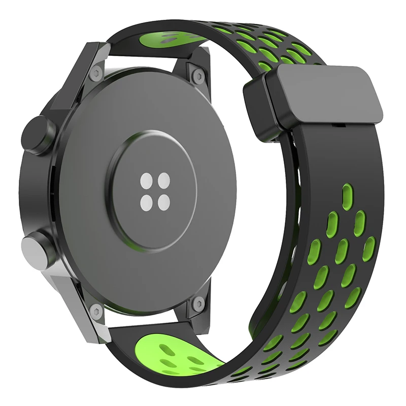 20mm 22mm Hole Silicone Magnetic strap for Samsung Galaxy Watch 6 4 classic bracelet for Samsung Watch 5pro Active2 Gear S3 Band 20mm 22mm Hole Silicone Magnetic strap for Samsung Galaxy Watch 6 4 classic bracelet for Samsung Watch 5pro Active2 Gear S3 Band